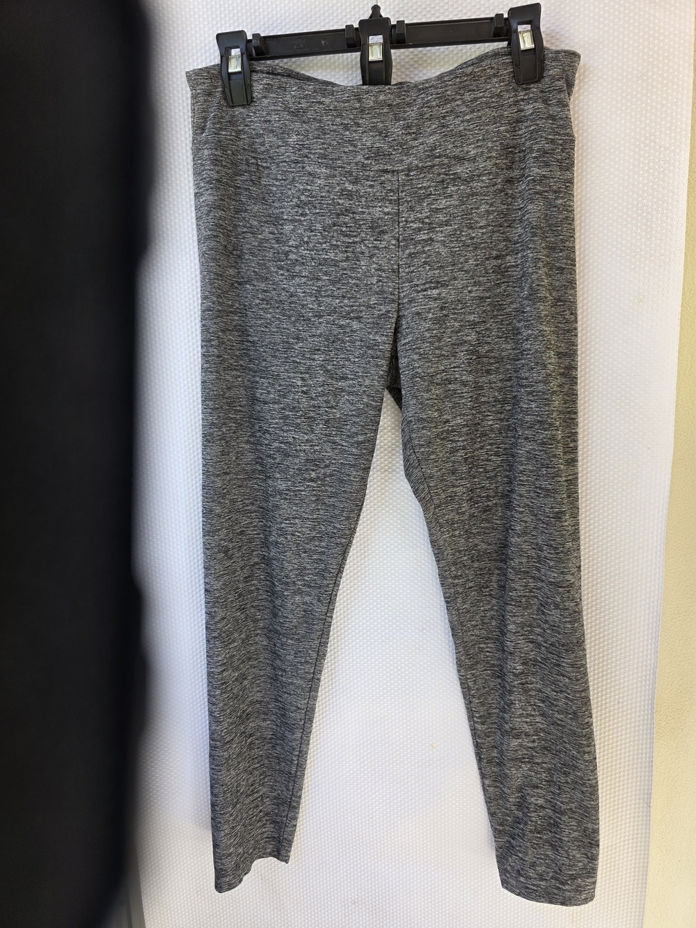 No Boundaries Gray Marled Ponte Leggings